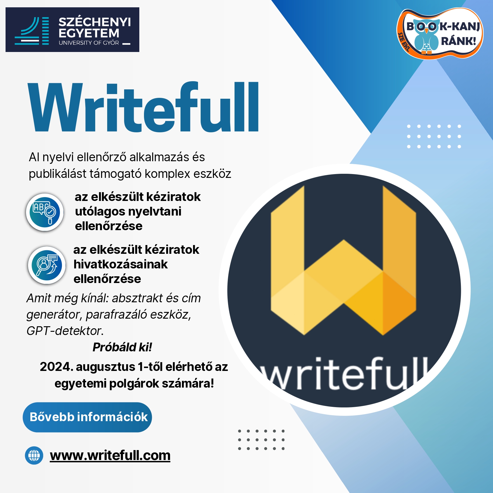 Writefull hozzáférés