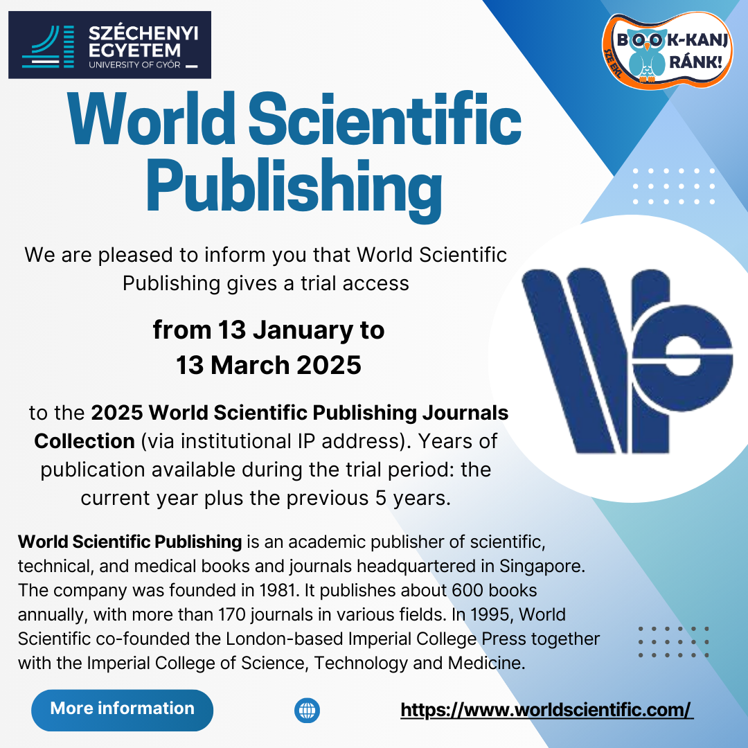 World Scientific Publishing trial period