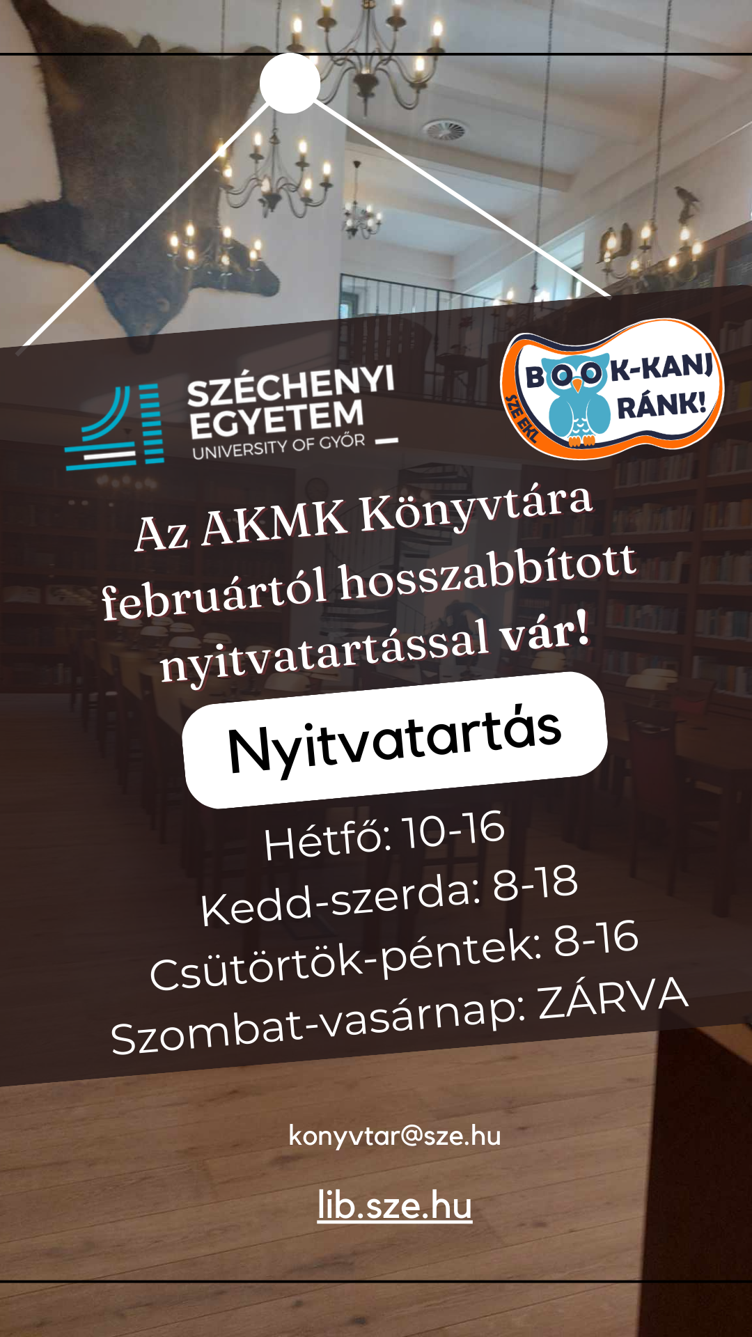 AKMK - hosszabb nyitvatartás