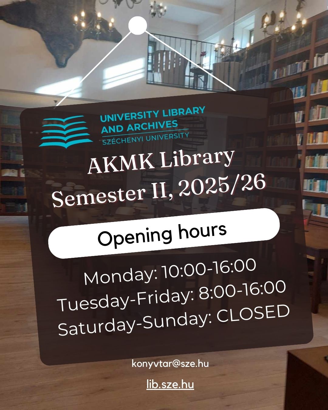 AKMK new opening hours