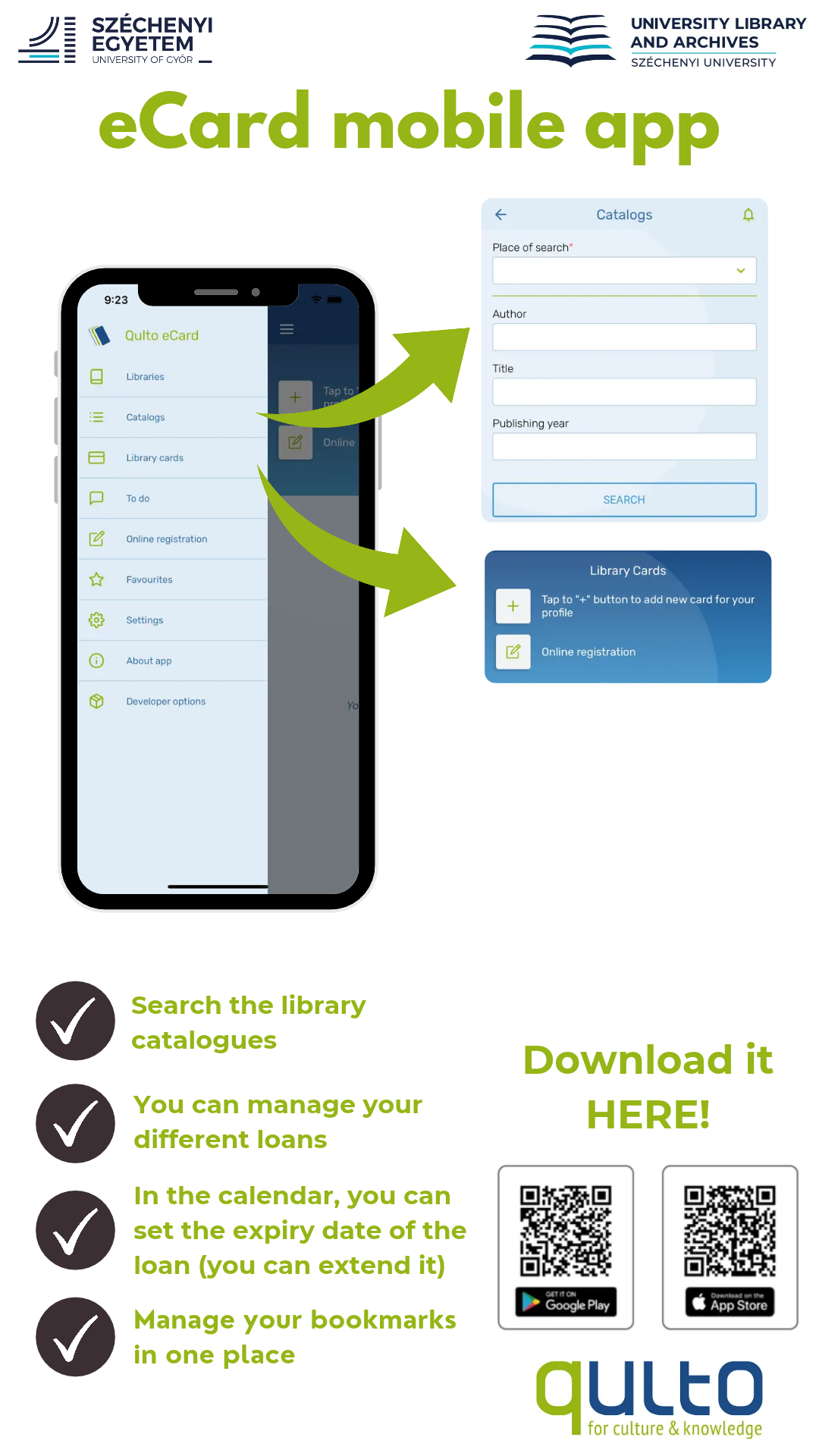 E-card mobile app